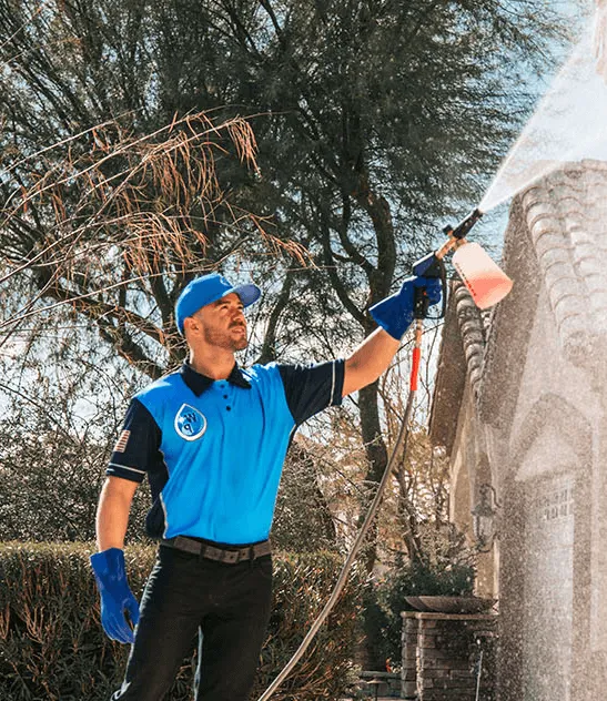 Wash Patrolman Washing a House in Boulder